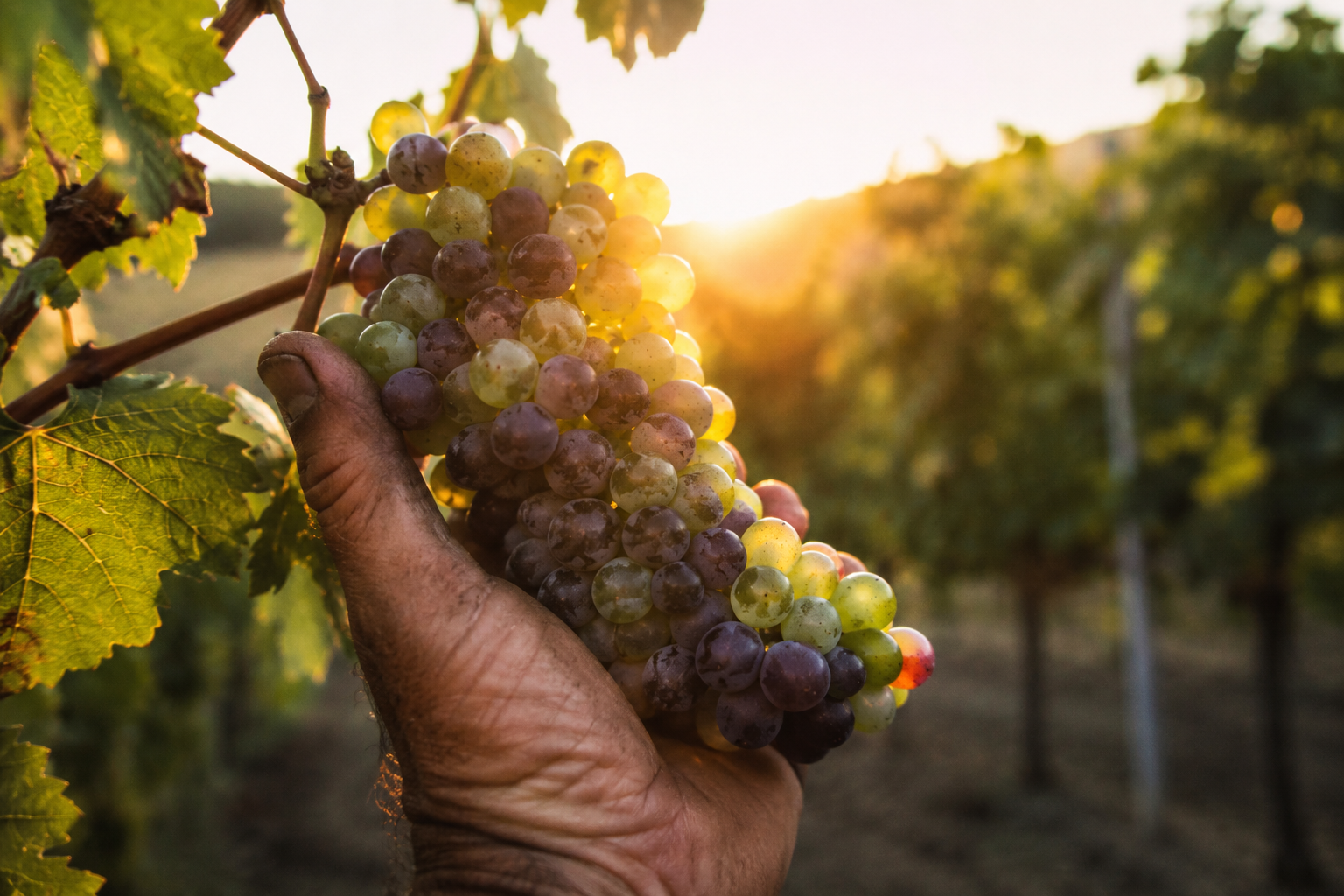 Agosto in vigna a Castell'Arquato: cosa succede prima della vendemmia
