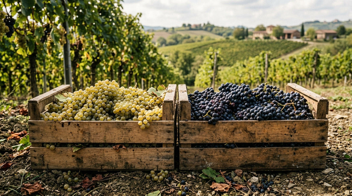 Come si vendemmia nei Colli Piacentini: Malvasia, Ortrugo, Barbera e Bonarda