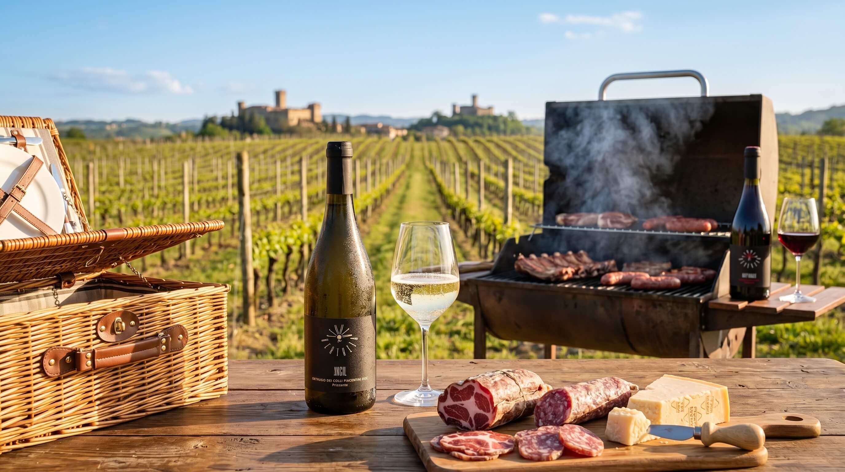 Vini per grigliate e picnic di Primavera: gli abbinamenti perfetti con i vini piacentini