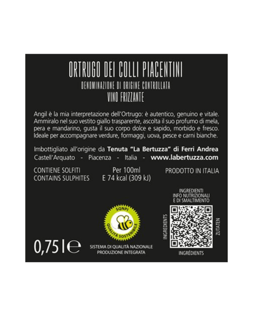 ANGIL - Ortrugo dei Colli Piacentini DOC