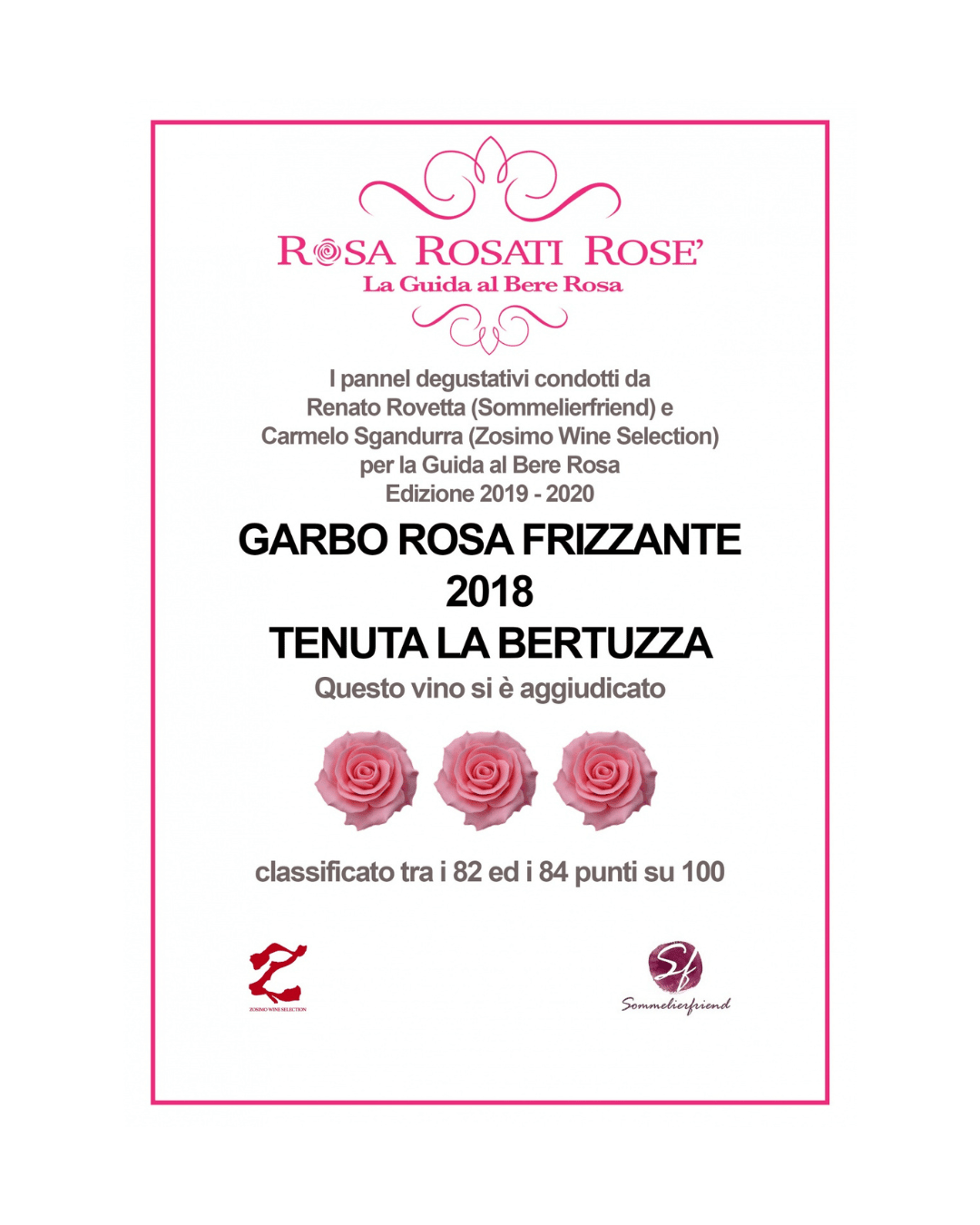GARBO - Vino Rosato Frizzante