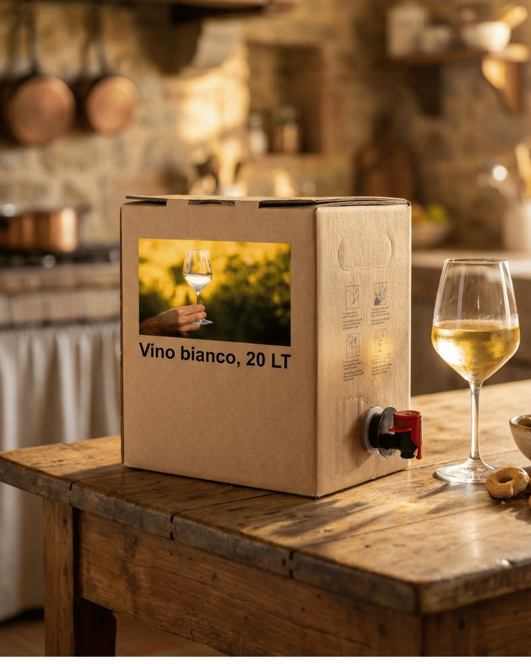 Bag in Box Vino Bianco della Tenuta - Tenuta La Bertuzza