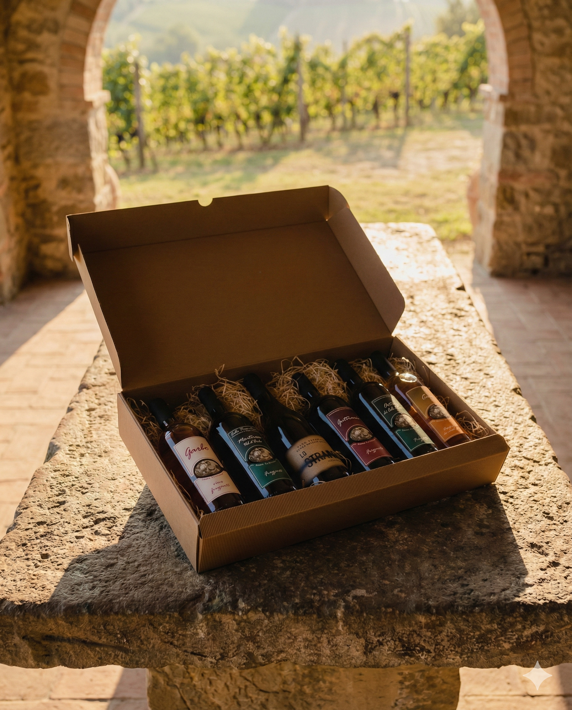Selezione Farnese Box Gourmet 6 Vini - Tenuta La Bertuzza